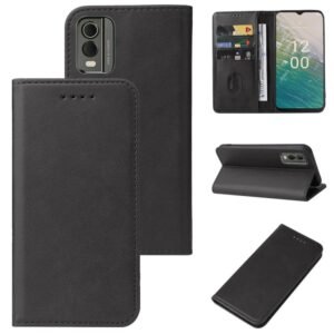 Magnetic Closure Leather Phone Case