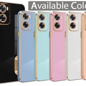 Luxury Gold Plated Electroplated Case For Oppo A57 and A77 Plus 6D Screen Protector
