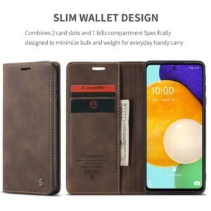 Auto-absorbed Wallet Flip Case for Samsung A53 and Samsung A73