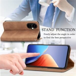Flip Leather Cover for Tecno Camon 19 and 19 Pro