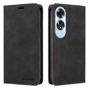 Magnetic Closure Flip Leather Case