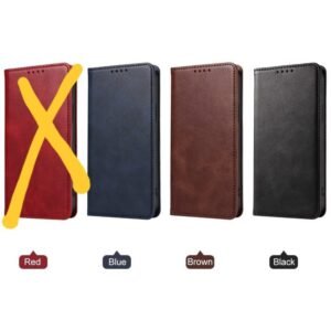 Magnetic Closure Premium Flip Leather Cover