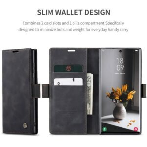 Premium Magnetic Flip Leather Case