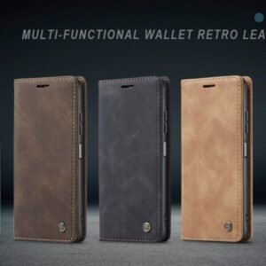 Caseme Luxury Flip Leather Case