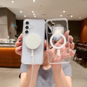 Crystal Clear Transparent Shockproof Case with 6D Screen Protector