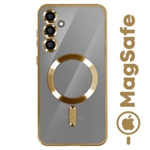 Luxury Plating Soft TPU Transparent Shockproof Slim Thin Cover with Built-in Camera Lens Protector