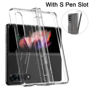 Samsung Galaxy Z Fold 3 and Z Fold 4 Ultra Hybrid Crystal transparent Cover