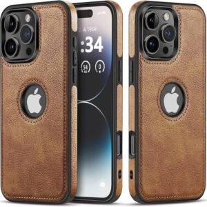 Premium Vegan Leather Back cover for iPhone
