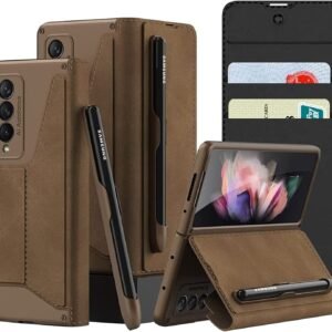 Luxury Leather Case for Samsung Galaxy Z Fold 4