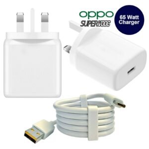 OPPO SUPER VOOC 65W Genuine Flash Charger Power Adapter Kit with Type C Cable