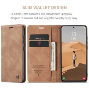 Samsung Galaxy S22 Classic Flip Leather Case