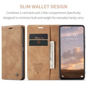 Luxury Flip Leather Case with Card Slots