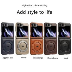 Magnetic Magsafe Leather Case