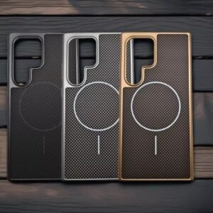 Magnetic Carbon Fibre Texture MagSafe Case