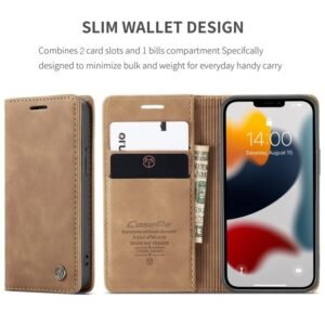 Premium Flip Leather Case for iPhone