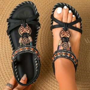 Women’s Rhinestone Butterfly Sandals