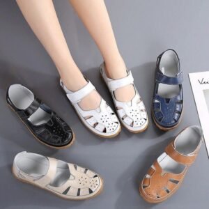 Women's Summer Casual Closed Toe Comfortable Soft Sole