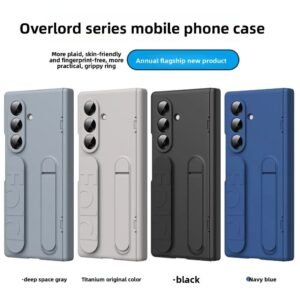 Samsung Galaxy Z FOLD 5,Z FOLD 6 Official Silicone Grip Case with Stand and Screen Protector